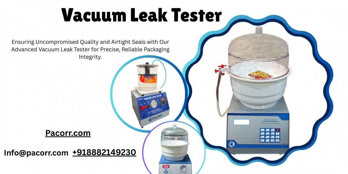 Vacuum Leak Tester – Reliable Packaging Integrity Testing by Pacorr