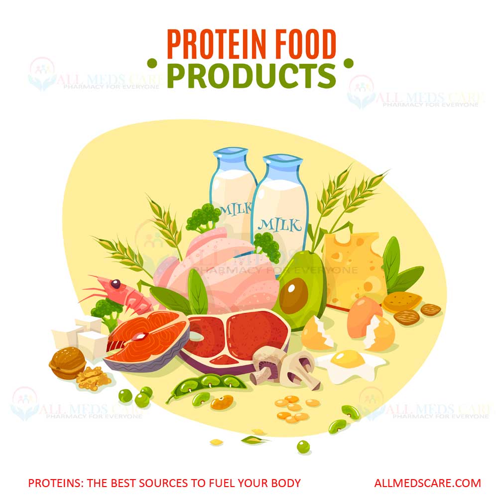 Proteins: The Best Sources to Fuel Your Body - Allmedscare.com